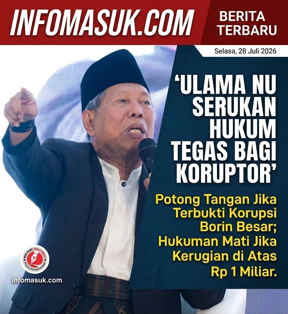 Ulama NU sarankan koruptor di hukum potong tangan