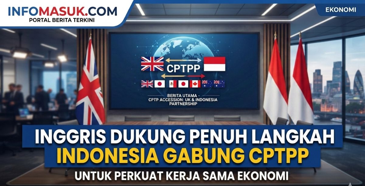 Inggris Dukung Penuh Langkah Indonesia Gabung CPTPP untuk Perkuat Kerja Sama Ekonomi